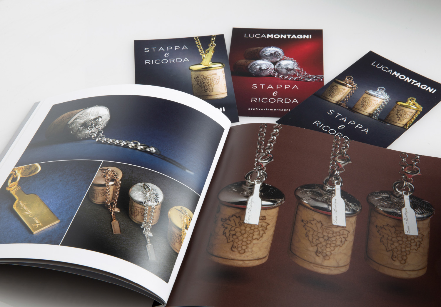 Dettaglio del catalogo realizzato per Luca Montagni, art direction di Myosign Annarita Bonanata